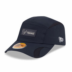Houston Texans New Era 2025 Sideline Runner Adjustable Hat - Navy - NFL