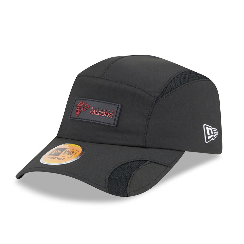Atlanta Falcons New Era 2025 Sideline Runner Adjustable Hat - Black - NFL