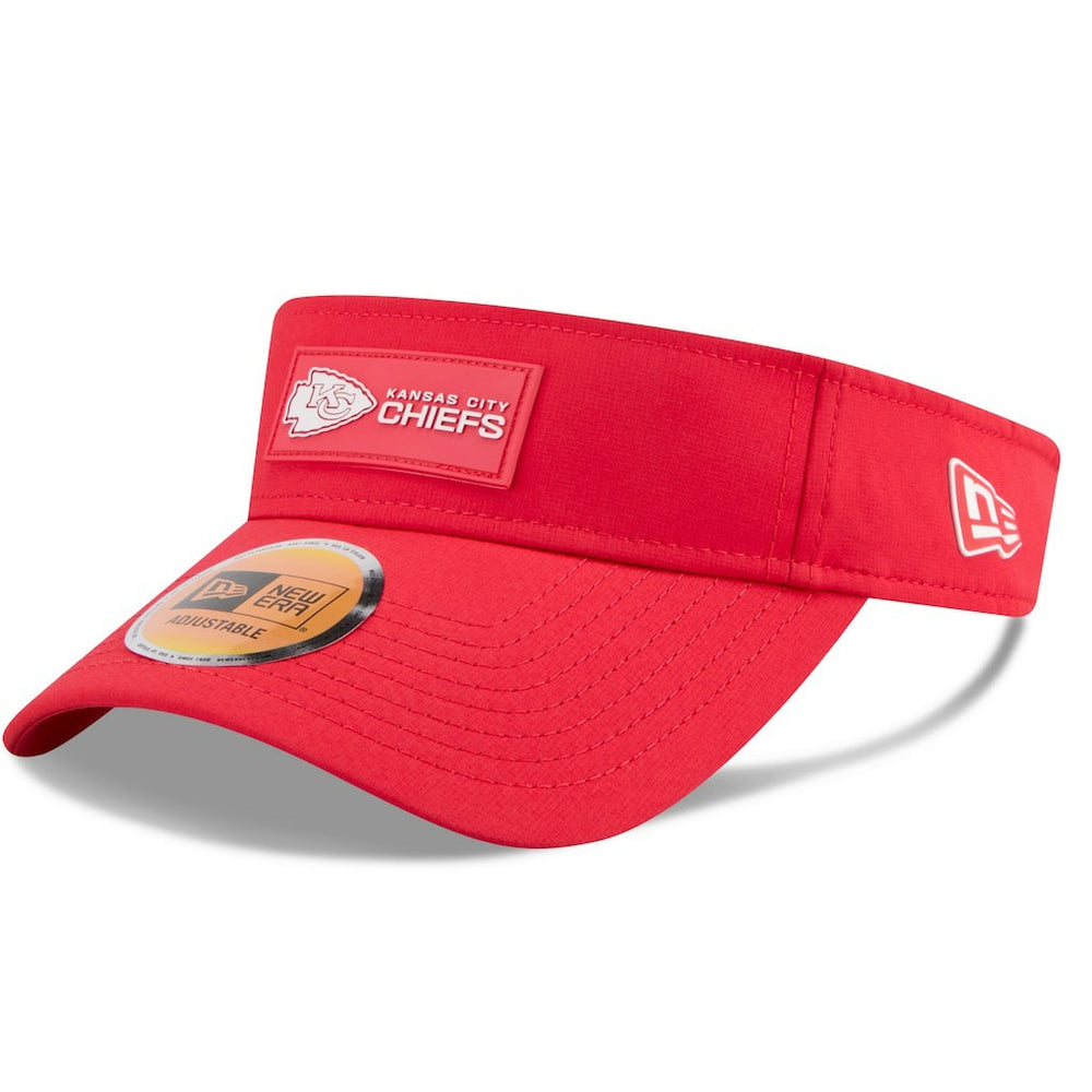 Kansas City Chiefs New Era 2025 Sideline Visor - Red - NFL