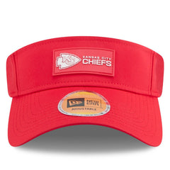 Kansas City Chiefs New Era 2025 Sideline Visor - Red - NFL