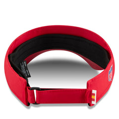 Kansas City Chiefs New Era 2025 Sideline Visor - Red - NFL