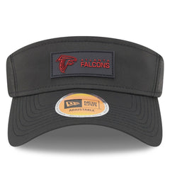 Atlanta Falcons New Era 2025 Sideline Visor - Black - NFL