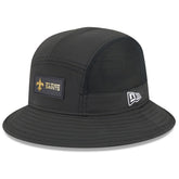 New Orleans Saints New Era 2025 Sideline Bucket Hat - Black - NFL