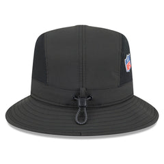 New Orleans Saints New Era 2025 Sideline Bucket Hat - Black - NFL