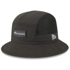 Baltimore Ravens New Era 2025 Sideline Bucket Hat - Black - NFL