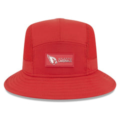 Arizona Cardinals New Era 2025 Sideline Bucket Hat - Cardinal - NFL