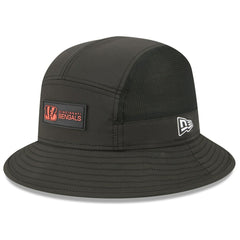 Cincinnati Bengals New Era 2025 Sideline Bucket Hat - Black - NFL