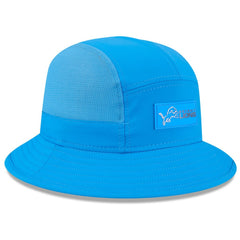 Detroit Lions New Era 2025 Sideline Bucket Hat - Blue - NFL