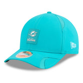 Miami Dolphins New Era Youth 2025 Sideline 9FORTY Adjustable Hat - Aqua - NFL