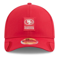 San Francisco 49ers New Era Youth 2025 Sideline 9FORTY Adjustable Hat - Scarlet - NFL