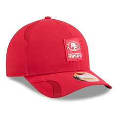 San Francisco 49ers New Era Youth 2025 Sideline 9FORTY Adjustable Hat - Scarlet - NFL