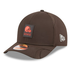 Cleveland Browns New Era Youth 2025 Sideline 9FORTY Adjustable Hat - Brown - NFL
