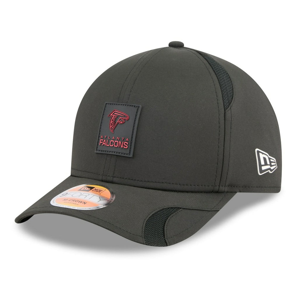 Atlanta Falcons New Era Youth 2025 Sideline 9FORTY Adjustable Hat - Black - NFL