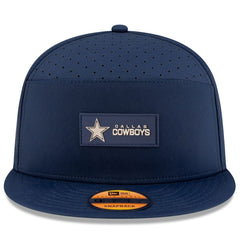 Dallas Cowboys New Era 2025 Sideline Split Panel 9FIFTY Snapback Hat - Navy - NFL