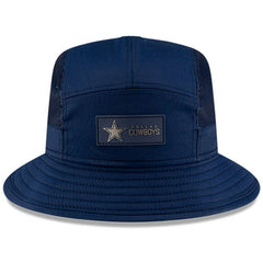 Dallas Cowboys New Era 2025 Sideline Bucket Hat - Navy - NFL