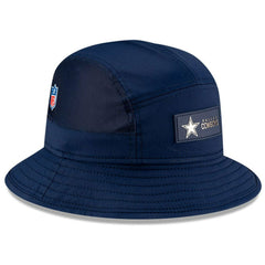 Dallas Cowboys New Era 2025 Sideline Bucket Hat - Navy - NFL