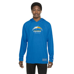 Los Angeles Chargers New Era Functional Fandom Hoodie - Blue - NFL