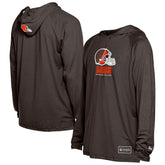Cleveland Browns New Era Functional Fandom Hoodie - Brown - NFL