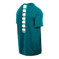 Philadelphia Eagles New Era Functional Fandom Reflective T-Shirt - Midnight Green - NFL
