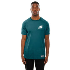 Philadelphia Eagles New Era Functional Fandom Reflective T-Shirt - Midnight Green - NFL