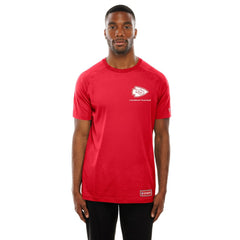 Kansas City Chiefs New Era Functional Fandom Reflective T-Shirt - Red - NFL