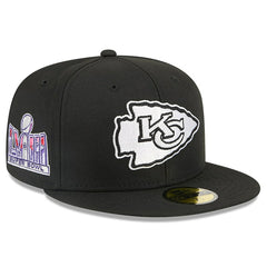 Kansas City Chiefs New Era x Alpha Industries 59FIFTY Fitted Hat - Black - NFL
