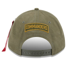Washington Commanders New Era x Alpha Industries A-Frame 9FORTY Adjustable Hat - Olive - NFL