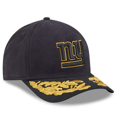 New York Giants New Era x Alpha Industries A-Frame 9FORTY Adjustable Hat - Black - NFL