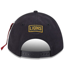 Detroit Lions New Era x Alpha Industries A-Frame 9FORTY Adjustable Hat - Black - NFL