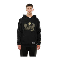 New Orleans Saints New Era Combine Authentic Local State Hoodie - Black - NFL