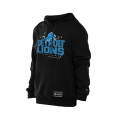Detroit Lions New Era Combine Authentic Local State Hoodie - Black - NFL