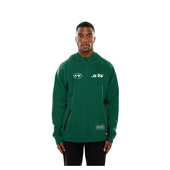 New York Jets New Era Combine Authentic Raglan Scuba Full-Zip Hoodie - Green - NFL
