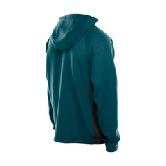 Philadelphia Eagles New Era Combine Authentic Raglan Scuba Full-Zip Hoodie - Midnight Green - NFL