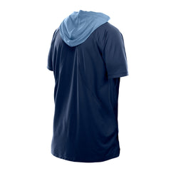 Tennessee Titans New Era Combine Authentic Hooded Raglan Short-Sleeve T-Shirt - Navy - NFL
