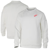 Detroit Red Wings Columbia The Finder Sweatshirt - White | NHL Lifestyle