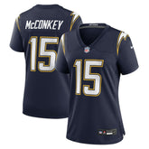 Ladd McConkey Los Angeles Chargers Women's Alternate Super Chargers Game Jersey - Navy - Nike