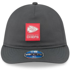 Kansas City Chiefs New Era 2025 Sideline Cold Weather Retro Crown 59FIFTY Fitted Hat - Charcoal - NFL