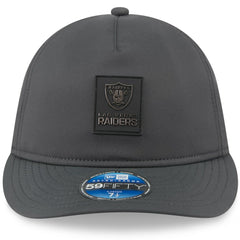 Las Vegas Raiders New Era 2025 Sideline Cold Weather Retro Crown 59FIFTY Fitted Hat - Charcoal - NFL