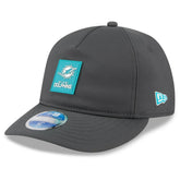 Miami Dolphins New Era 2025 Sideline Cold Weather Retro Crown 59FIFTY Fitted Hat - Charcoal - NFL