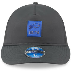 Buffalo Bills New Era 2025 Sideline Cold Weather Retro Crown 59FIFTY Fitted Hat - Charcoal - NFL