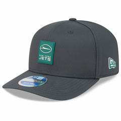 New York Jets New Era 2025 Sideline Cold Weather 9SEVENTY Adjustable Hat - Charcoal - NFL