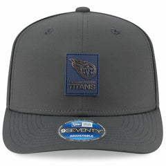 Tennessee Titans New Era 2025 Sideline Cold Weather 9SEVENTY Adjustable Hat - Charcoal - NFL