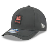 Cincinnati Bengals New Era 2025 Sideline Cold Weather 9FORTY M-Crown Adjustable Hat - Charcoal - NFL