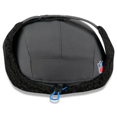 Detroit Lions New Era 2025 Sideline Cold Weather Runner Dog Ear Adjustable Hat - Charcoal - NFL