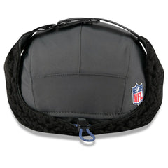 Indianapolis Colts New Era 2025 Sideline Cold Weather Runner Dog Ear Adjustable Hat - Charcoal - NFL