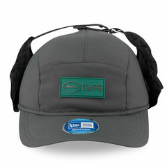 New York Jets New Era 2025 Sideline Cold Weather Runner Dog Ear Adjustable Hat - Charcoal - NFL