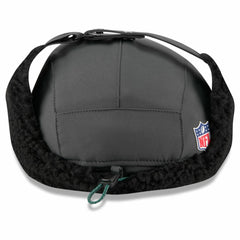New York Jets New Era 2025 Sideline Cold Weather Runner Dog Ear Adjustable Hat - Charcoal - NFL