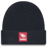 Arizona Cardinals New Era 2025 Sideline Cold Weather Cuffed Knit Hat - Charcoal - NFL