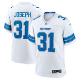 Kerby Joseph Detroit Lions Game Jersey - White - Nike
