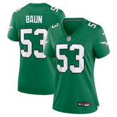 Zack Baun Philadelphia Eagles Women's Alternate Game Jersey - Kelly Green - Nike